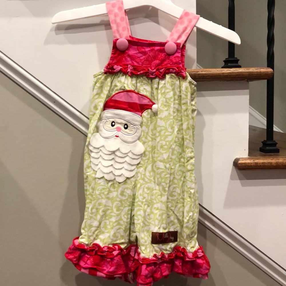 Millie jay Christmas Santa romper